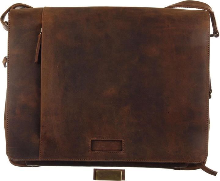 Image du produit Greenland Nature Montenegro Messenger Cuir 40 cm Compartiment pour ordinateur portable