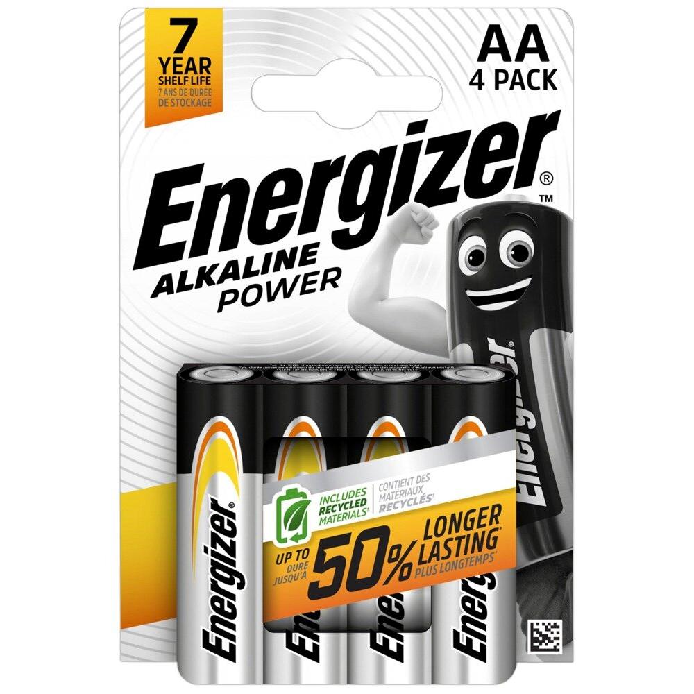 Energizer Batterien AA 24 x 4er (96 pz., AA / LR6 / LR06 / Mignon / R6 / R14505), Batterie + pile