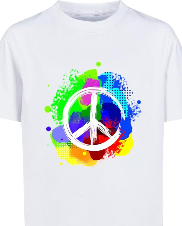 Produktbild Merchcode Peace - Graffiti Kids Basic Tee - 174517 (146, 152)