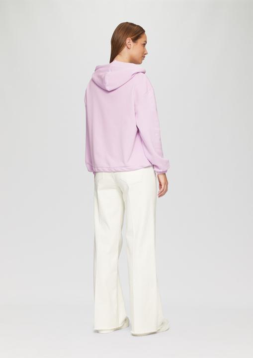 Produktbild S.Oliver Sweatshirt Kapuzen-Sweatshirt mit verstellbarem Saum (44)