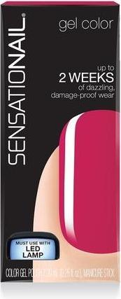 Produktbild SensatioNail Gel-Nagellack Fuchsia Fab 7.39ml Rosenrot (Rose Rot)