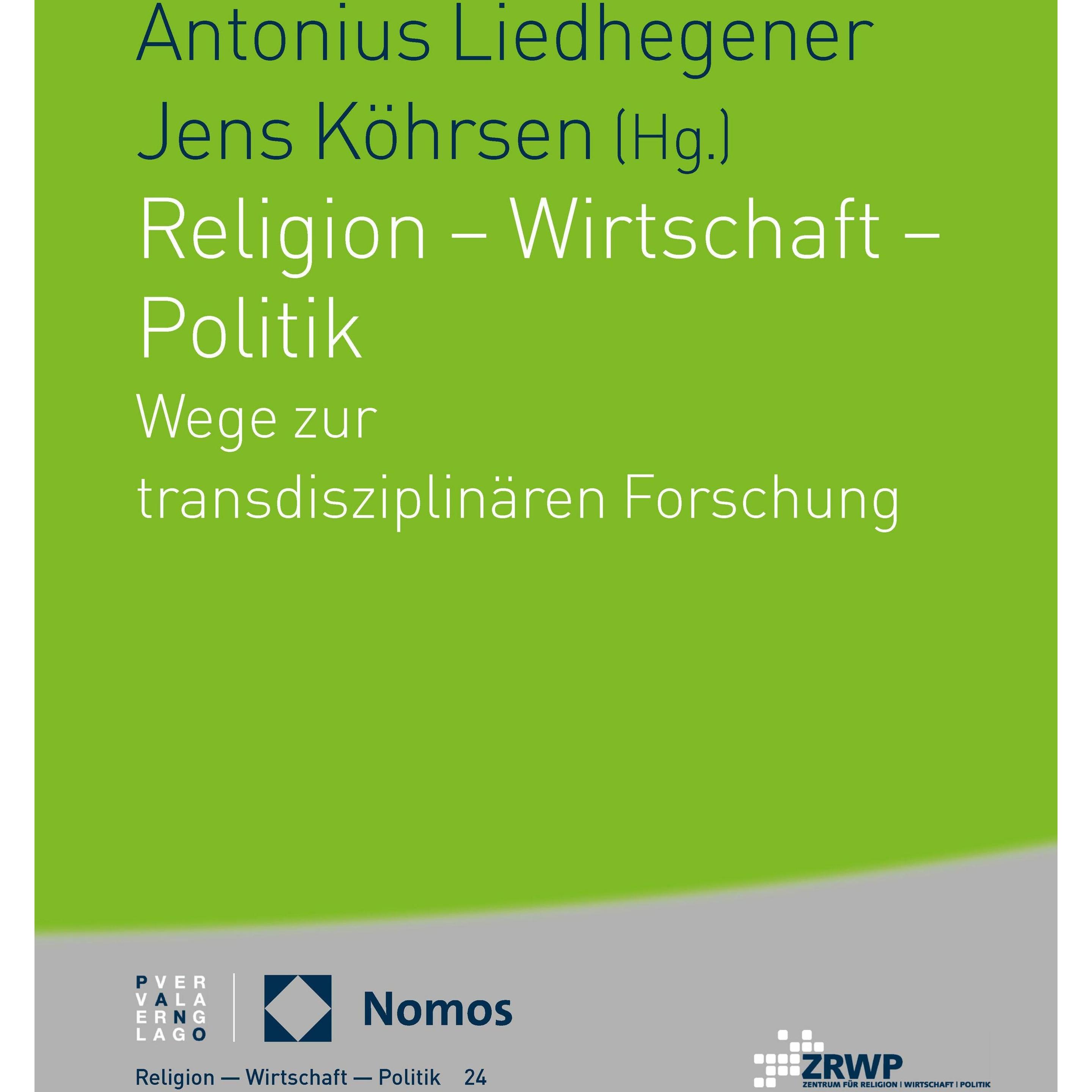 Wege zur transdisziplinären Forschung, Fachbücher von Jens, Antonius/Köhrsen, Liedhegener