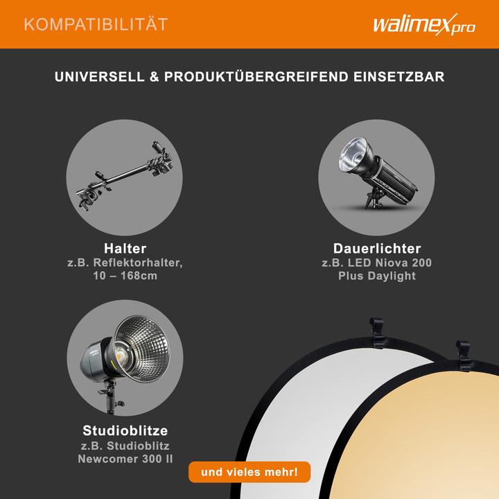 Actual product image Walimex Folding reflector per 107cm (Folding reflector, 107 cm)
