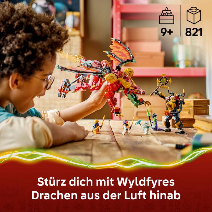 Produktbild LEGO Wyldfyres Drachenmech (71868, LEGO Ninjago)