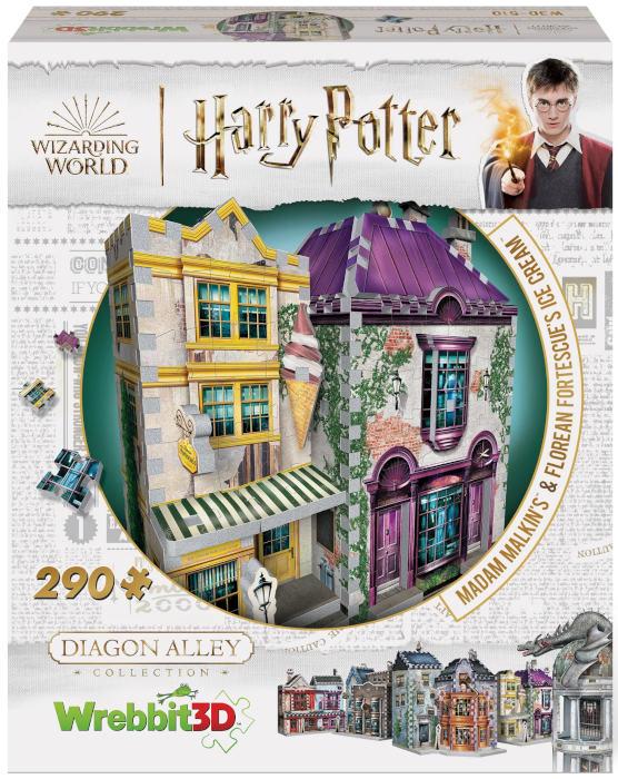 Produktbild Wrebbit 3D Madam Malkin’s Anzüge Florean Fortescue’s Eissalon (295 Teile)