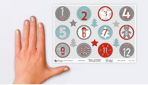 Produktbild Avery Weihnachtssticker