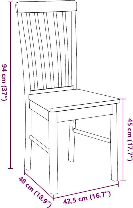 Image du produit vidaXL Esszimmerstuhl