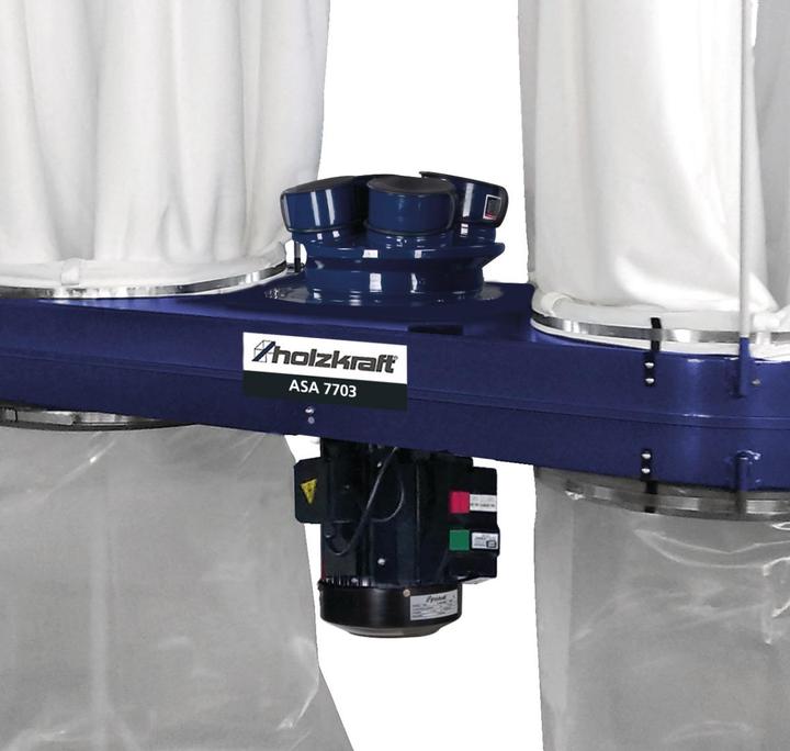 Image du produit Holzkraft Système d'extraction d'air brut ASA 1903 (Aspirateur eau et poussière)