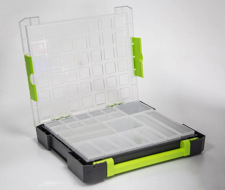 Produktbild RS PRO Plastic Storage Box with 21 inserts