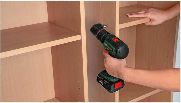 Immagine prodotto Bosch Home & Garden Trapano a percussione a batteria AdvancedImpact 18V-80 QuickSnap, 2x batteria ricaricabile 2,5Ah (Batteria ricaricabile)