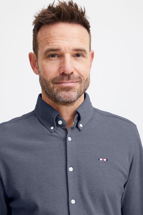 Produktbild FQ1924 FQSteven piqué knitted LS shirt 21900613 (3XL)