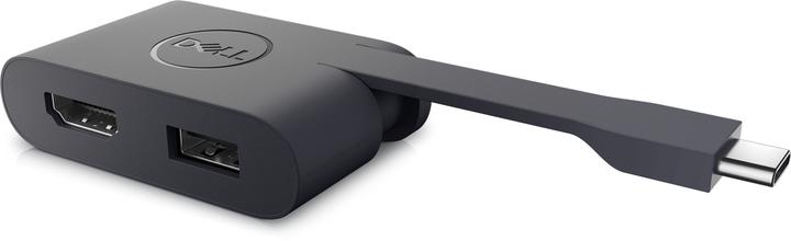 Produktbild Dell USB-C zu HDMI 2.0/USB-A 3.0-Adapter (USB-C, 2 Ports)