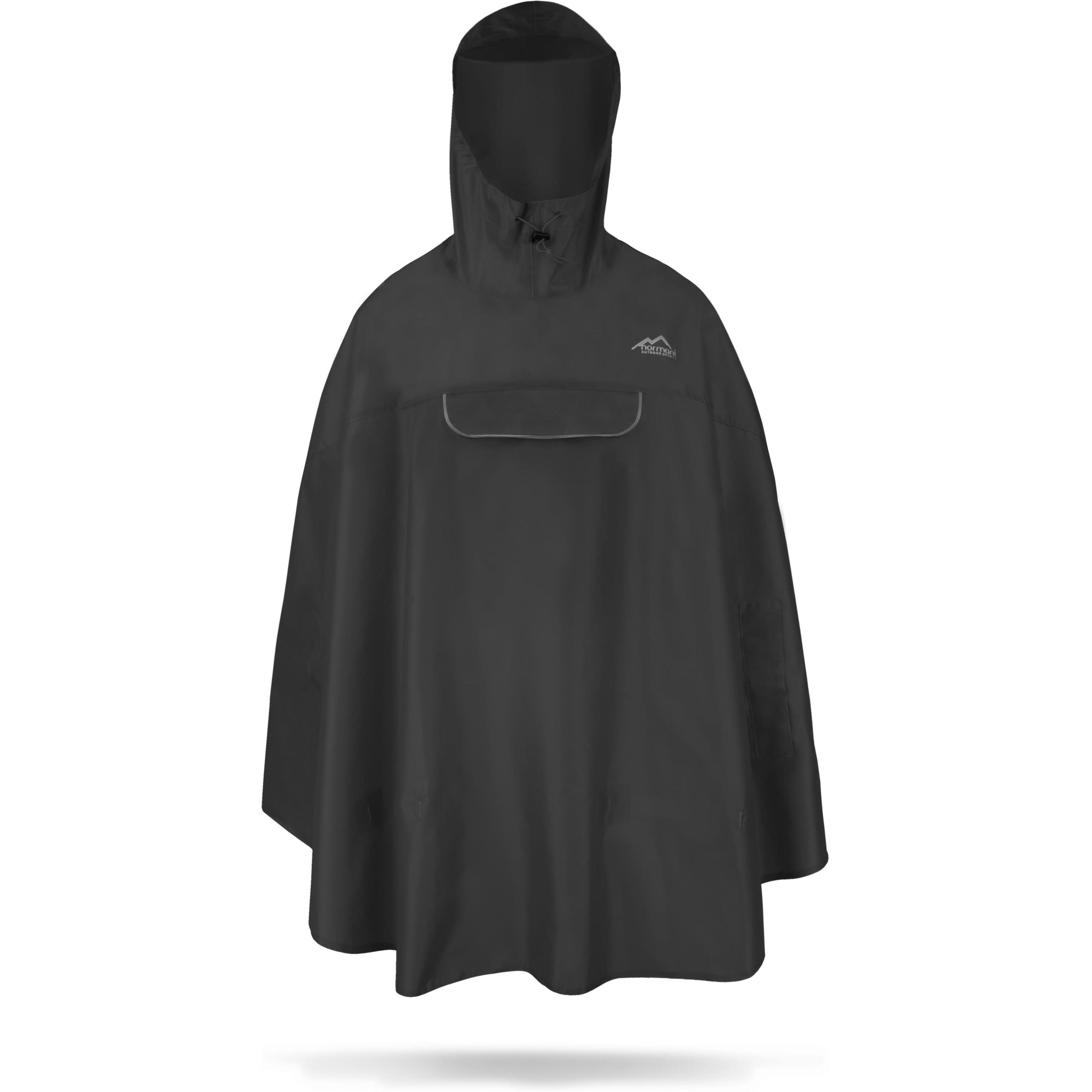 Normani, Herren, Jacke, Cherrapunji (3XL), Schwarz, 3XL