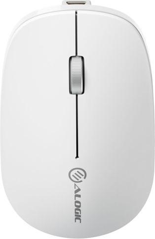 Actual product image Alogic AlogicEchelon Compact USB-C B Keyboard + Mouse for Mac (White) (DE, Wireless)