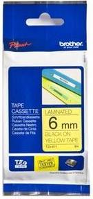 Produktbild Brother TZ611 Laminiertes Band (0.60 cm, Gelb, Schwarz)