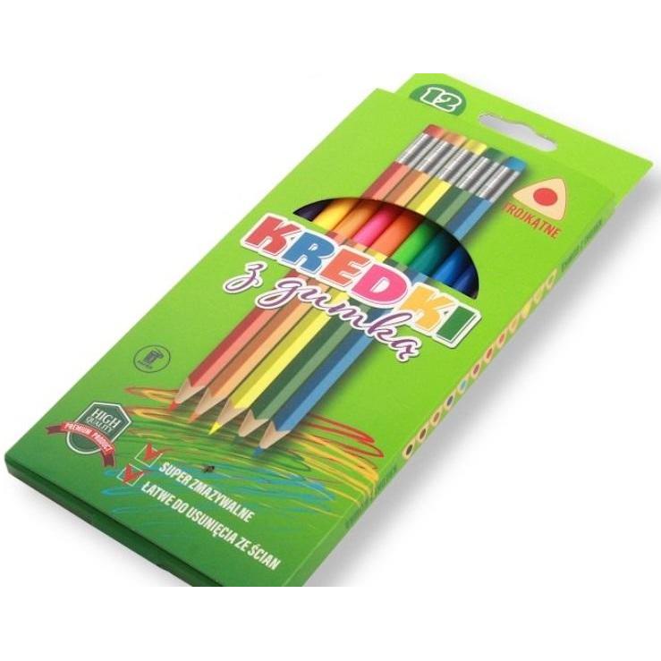 Kolorowe Baloniki, Pastelli, Bleistiftstifte 12 Farben (12x)