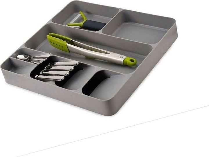 Actual product image Joseph Joseph DrawerStore Cutlery tray, grey, 38.4x39.7x5.3cm