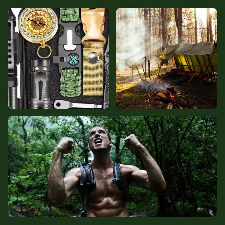 Produktbild Hermex 17in1 Survival-Kit (17 Funktionen)
