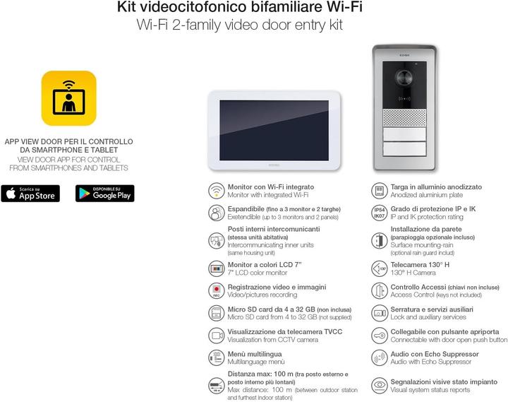 Produktbild Vimar Sistema Citofonico Video Porta