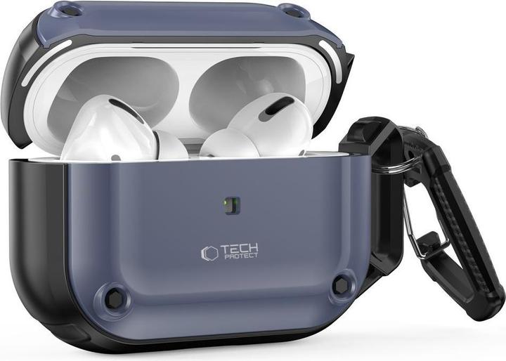 Image du produit Tech-Protect ROUGH HOOK Apple AIRPODS PRO 1 / 2 STEEL BLUE (Sac pour écouteurs)