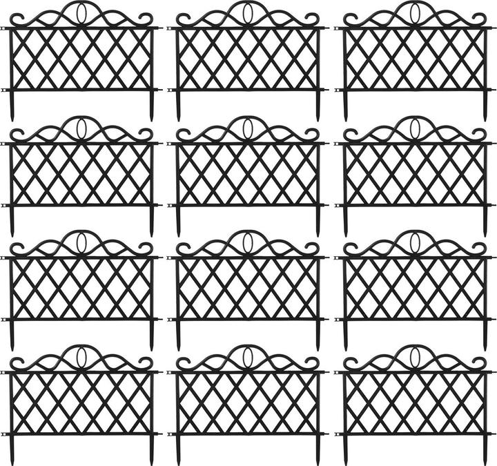 Produktbild Casativo Beeteinfassung, 12er-Set, zum edlen Einfassen von Beeten