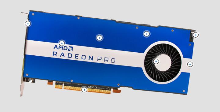 Image du produit AMD Radeon Pro W5500 (8 Go)