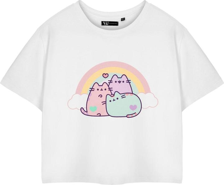 Immagine prodotto Pusheen Maglietta Corta Arcobaleno Maniche Corte Donna (S)