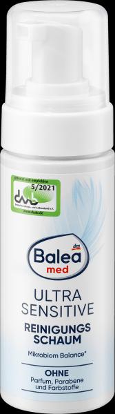 Actual product image dm Balea MED Cleansing Foam Ultra Sensitive (Foam, 150 ml)