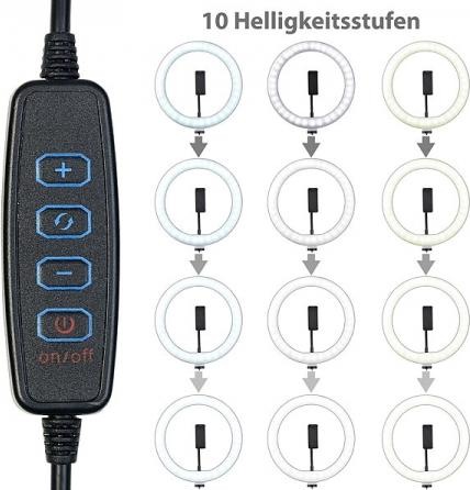 Produktbild Somikon LED-Ringlicht (Ringleuchte)