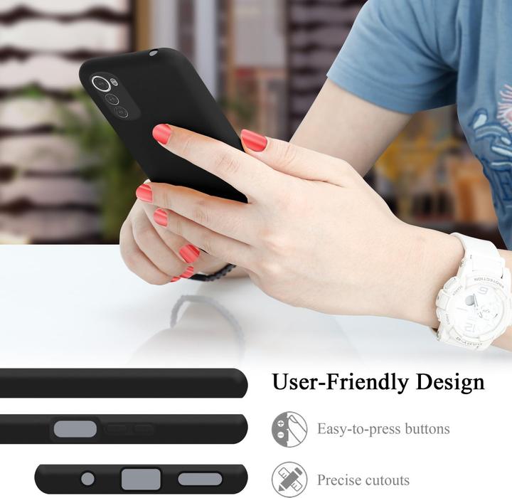 Image du produit Cadorabo TPU Liquid Silicone Case Housse pour Motorola MOTO E32 4G / E32S (Motorola Moto E32s)