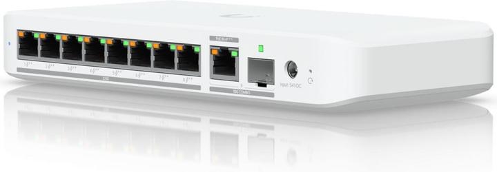 Ubiquiti USW-Flex-2.5G-8-PoE Switch 8x2,5Gbit POE+/1x10Gbit (9 Havens)