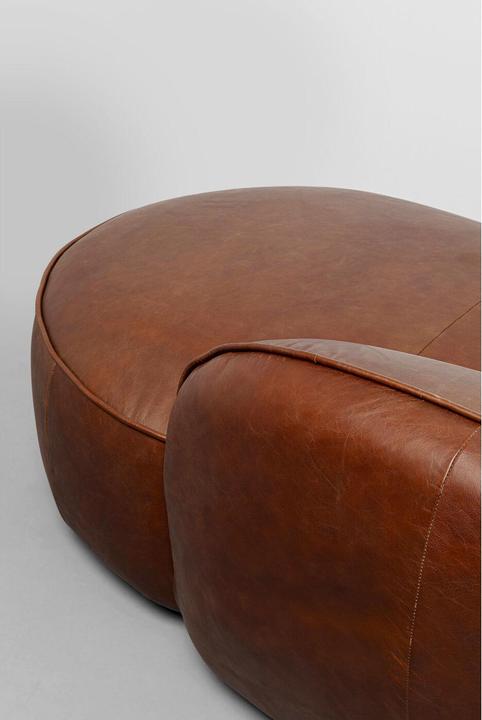 Actual product image Kare Design Recamiere Wonder leather brown 252cm (Recamiere)