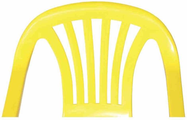 Produktbild ProGarden Stapelsessel Sedia Baby 38x38x52 cm aus Kunststoff in gelb (Kindersessel)