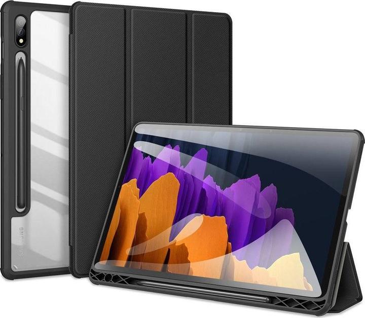 Productafbeelding Dux Ducis Toby Serie Leren Boekomslag Hoesje (Galaxy Tab S8, Galaxy Tab S7)