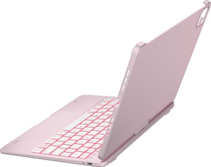 Actual product image Typecase Case Flexbook Touch with keyboard for iPad Air 11" 2024/2025 light pink (Eng. Int., Apple iPad Air 11 2024)