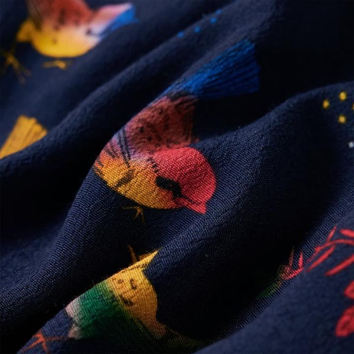 Actual product image VidaXL Children's skirt navy blue 92,Outer material: 100 (92)