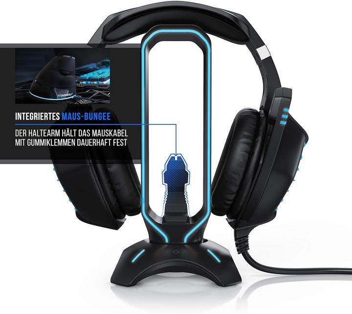 Produktbild CSL Kopfhörerständer mit Mausbungee