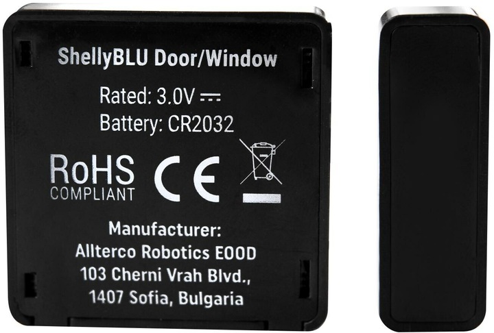 Produktbild Shelly BLU Door/Window Black