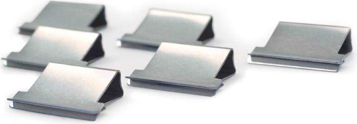 Productafbeelding Rapesco Supaclip 40 - Transparant - 1 stuk(s) - 40 vellen - Roestvrij staal - 105 mm - 205 m (1 x)