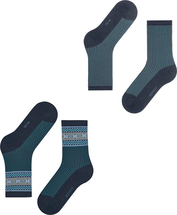Produktbild Esprit Scandi 2-Pack Damen (2er Pack, 39 - 42)