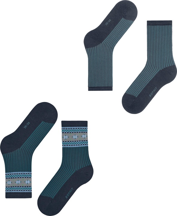 Immagine prodotto Esprit Scandi 2-Pack Donna (Confezione da 2, 39 - 42)