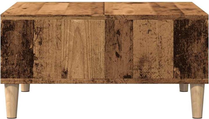 Immagine prodotto vidaXL Couchtisch Altholz-Optik 60x60x30 cm Holzwerkstoff (60 x 60 x 30 cm)