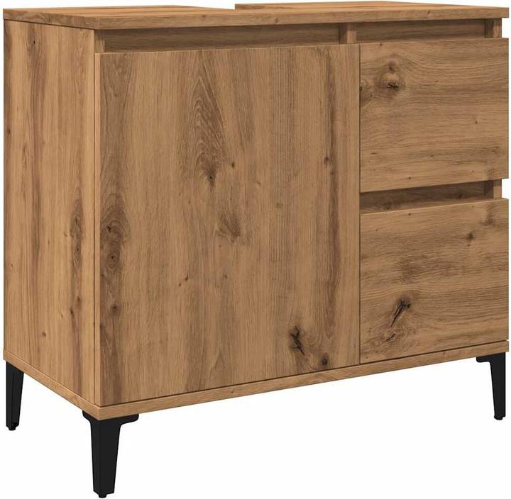 VidaXL Waschbeckenunterschrank (65 x 33 x 60 cm)