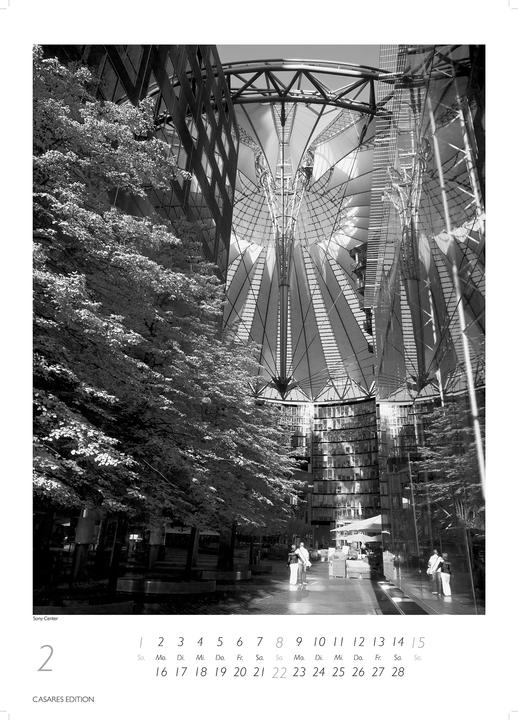 Actual product image Berlin schwarz-weiss 2026 S 29x21cm