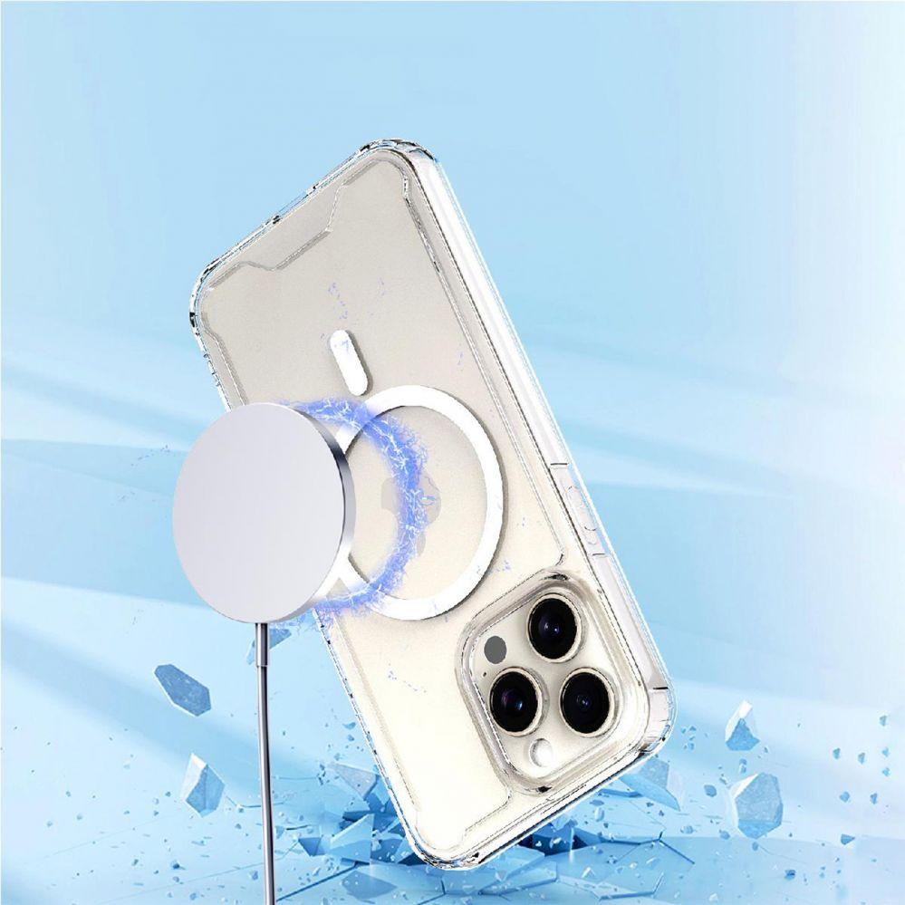 Thumbnail - Hurtel Clear Corner Case MagSafe for iPhone 16 Pro Max - Clear (Apple iPhone 16 Pro Max), Smartphone Hülle, Transparent