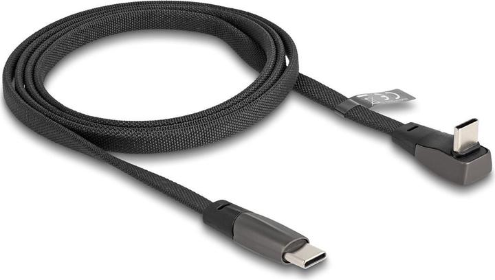 Produktbild Delock USB 2.0 Flachbandkabel USB Type-C Stecker zu USB Type (1 m, USB 2.0, 60 W)