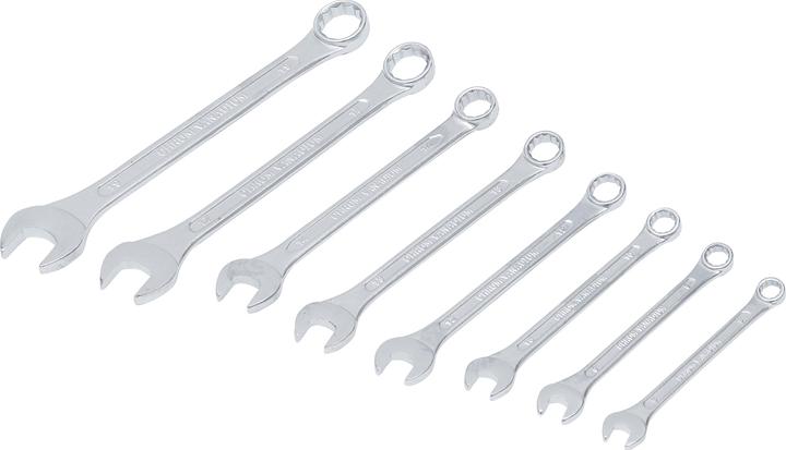 Produktbild BGS Maul-Ringschlüssel-Satz SW 8 - 19 mm 8-tlg. (19 mm, 12 mm, 14 mm, 16 mm, 10  mm, 18 mm, 17 mm, 11 mm, 15 mm, 8 mm, 9 mm, 13 mm)