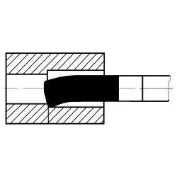 Thumbnail - Wilke, Meissel, Drehmeissel HSSE DIN4953R rund 6x125mm