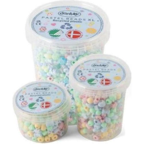 dantoy 5911 - PASTEL PERLEN PASTELFARBEN GROss 520 STK.