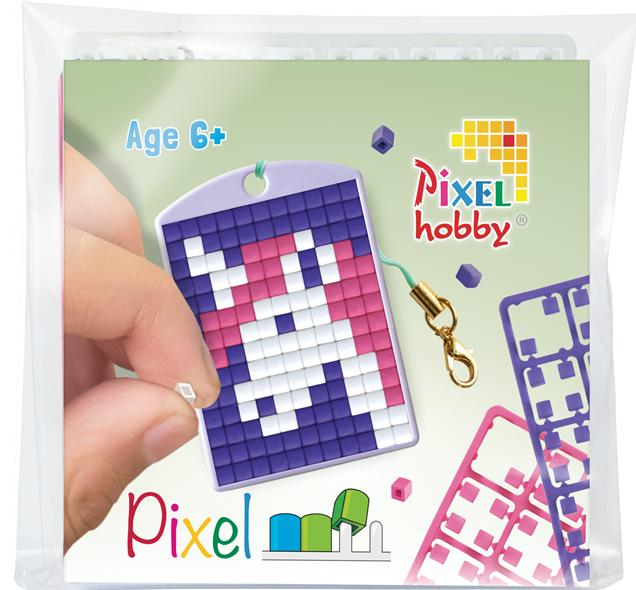 Actual product image Pixelhobby Pixel medallion set unicorn